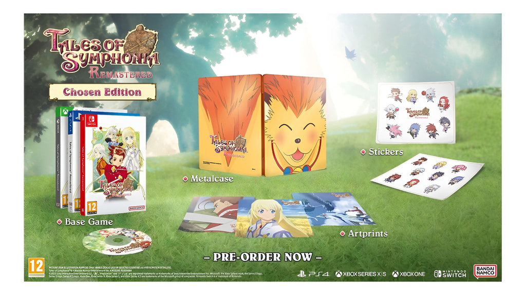 Tales Of Symphonia Remastered Chosen Ed.- Ps4 - Sniper