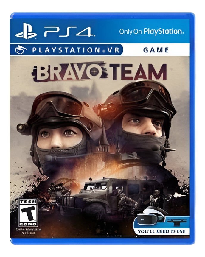 Bravo Team Playstation Vr - Juego Físico Ps4 - Sniper Game
