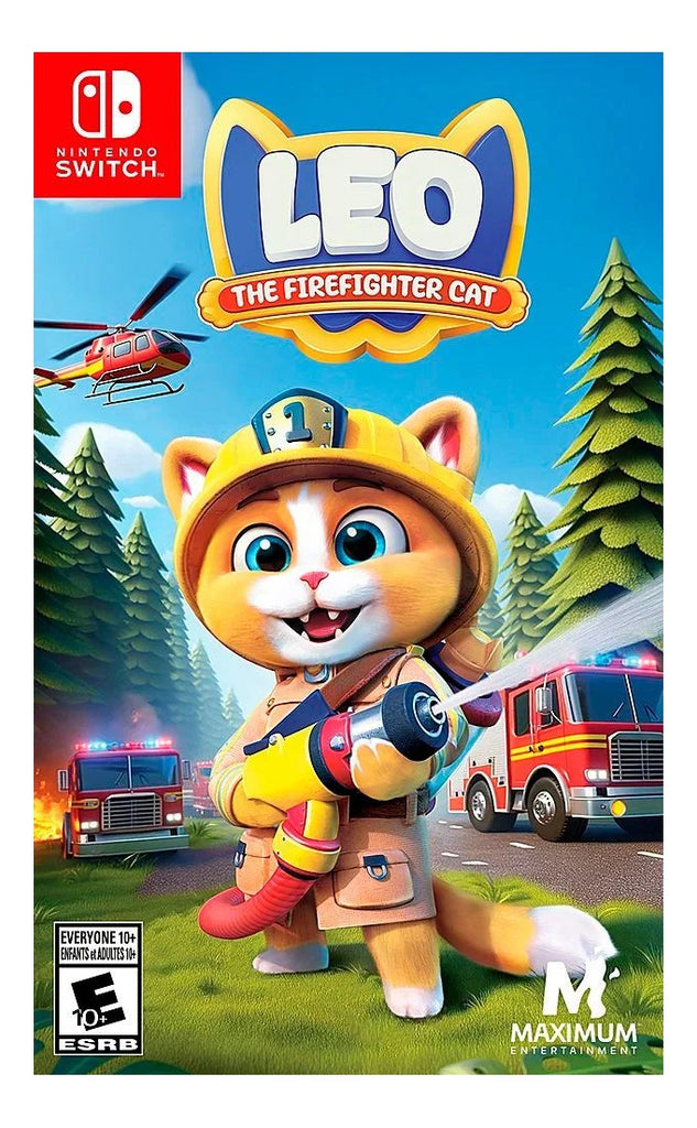 Leo The Firefighter Cat - Nintendo Switch Sniper