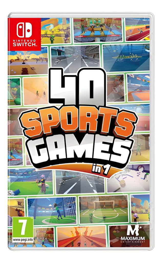 40 Sports Games In 1 /switch - Snipercl