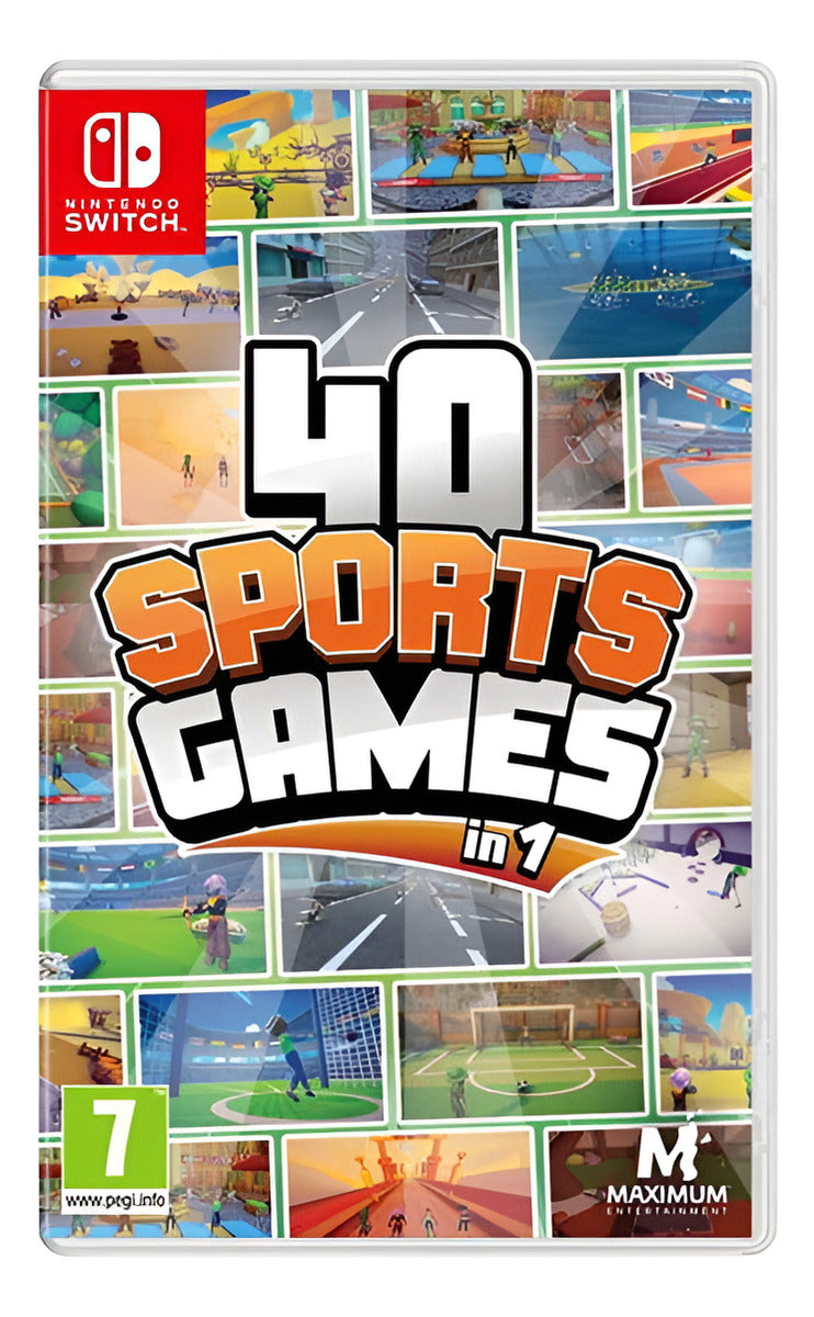 40 Sports Games In 1 /switch - Snipercl