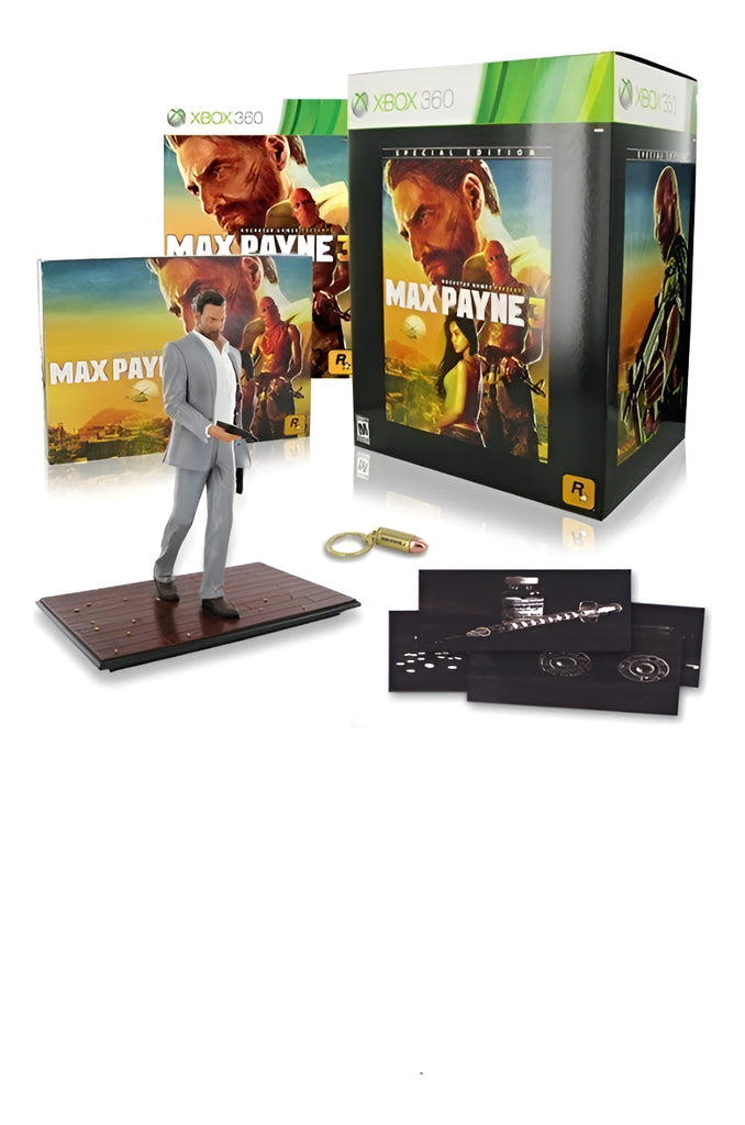 Max Payne 3 Edición Coleccionista - Xbox 360 - Sniper