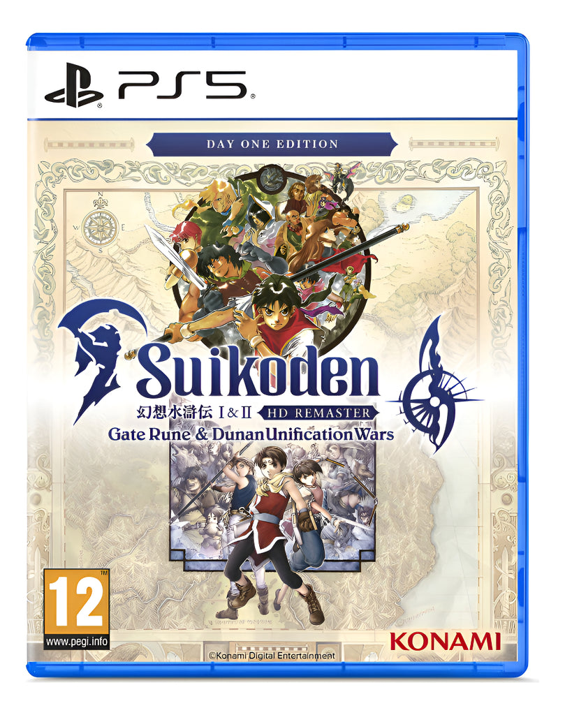 Suikoden I & Ii Hd Remaster Ps5 Day One Físico - Sniper_cl