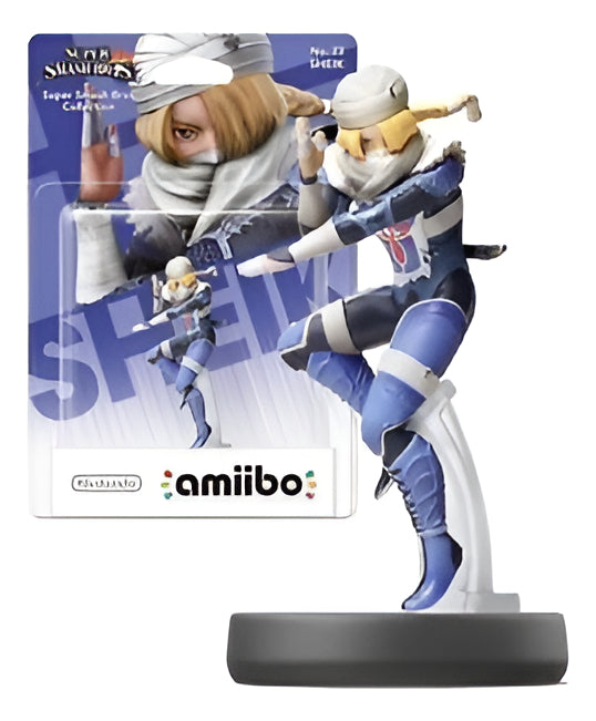 Figura Nintendo Amiibo Sheik - Super Smash Bros - Sniper