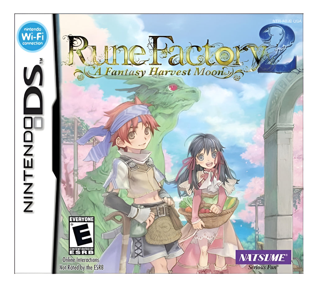Rune Factory 2 A Fantasy Harvest Moon - Nds Físico - Sniper