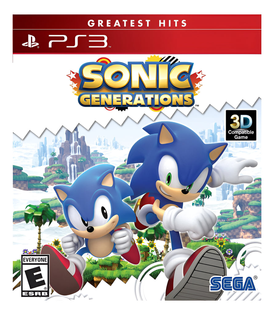 Sonic Generations Greatest Hits Ed.- Ps3 Físico - Sniper