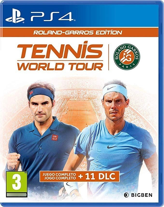 Tennis World Tour - Roland Garros Edition - Juego Fisico Ps4