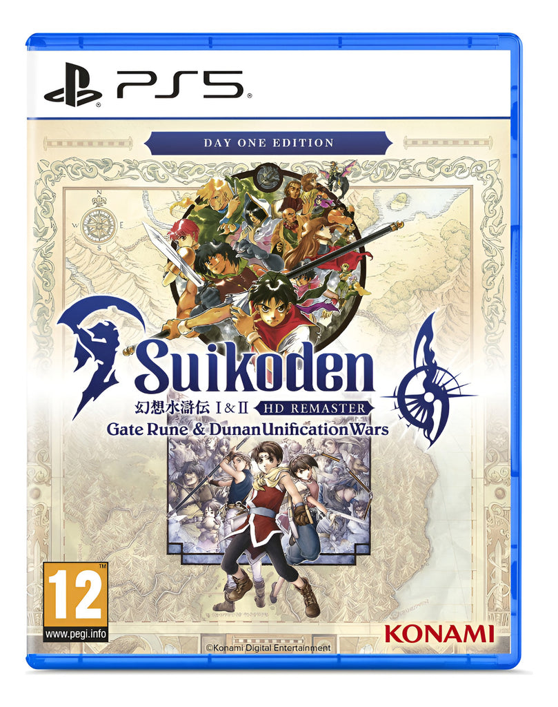 Suikoden I & Ii Hd Remaster Ps5 Day One Físico - Sniper_cl