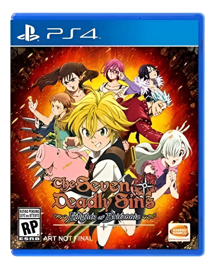 The Seven Deadly Sins Knights Of Britannia - Juego Ps4