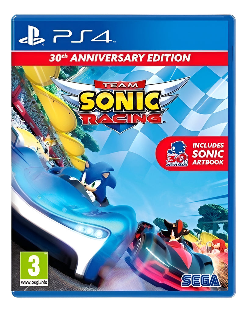 Team Sonic Racing 30th Anniversary Ed - Ps4 Físico - Sniper