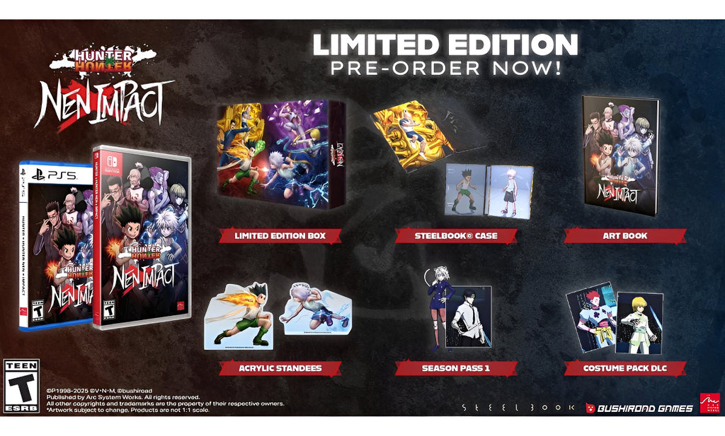 Hunter X Hunter Nen Impact - Limited Edition - Playstation 5