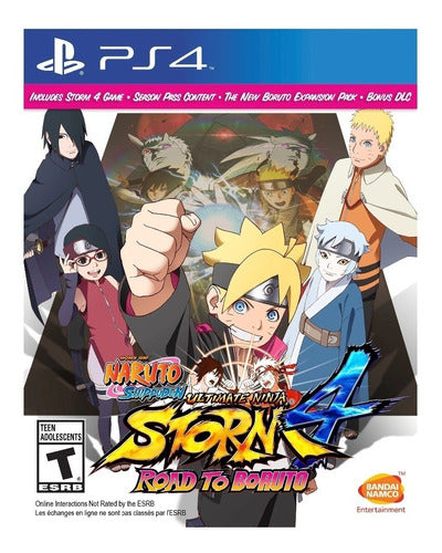 Naruto Ultimate Ninja Storm 4 - Road To Boruto - Juego Ps4