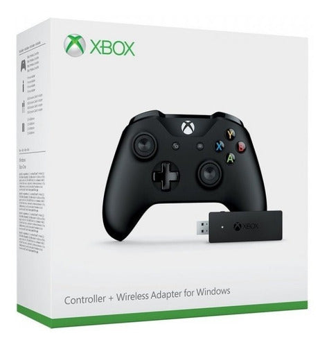 Xbox Control + Adaptador Inalámbrico Windows 10 - Sniper