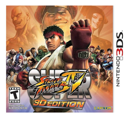 Super Street Fighter Iv 3d Ed.- 3ds Físico - Sniper