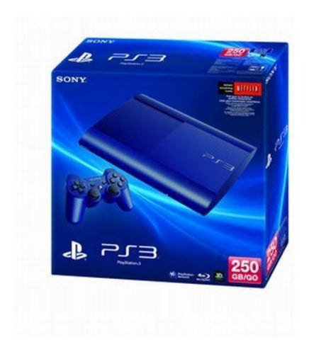 Playstation 3 Super Slim 250GB Azurite Blue