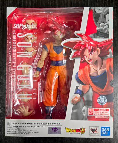 Super Saiyan God Son Goku Dragon Ball Tamashii Nations S.H.Figuarts