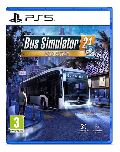 Bus Simulator 21 Next Stop Gold Ed. - Ps5 Físico - Sniper