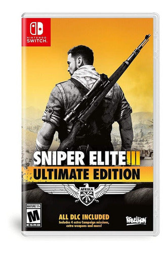 Sniper Elite 3 Ultimate Ed All Dlc - Switch Físico - Sniper