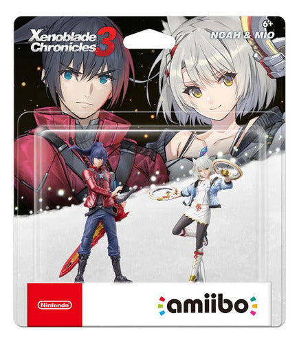 Figura Amiibo Noah & Mio - Xenoblade Chronicles 3 - Sniper