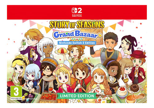 Story Of Seasons: Grand Bazaar Limited Edition Nintendo Switch 2