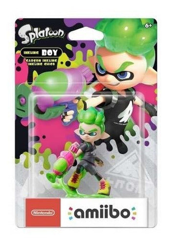 Amiibo Inkling Chico Verde - Splatoon - Sniper