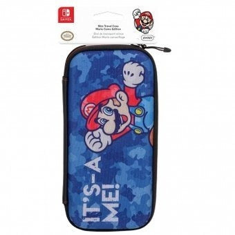 Funda Slim Travel Case Mario Camo Edition Switch - Sniper