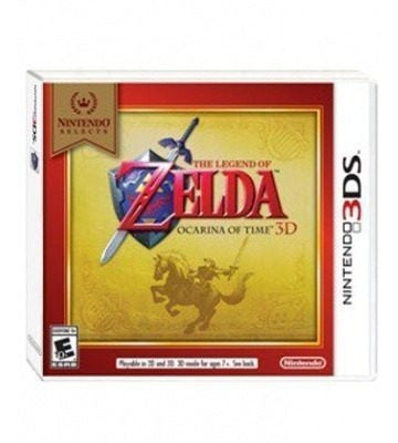 The Legend Of Zelda Ocarina Of Time 3d Nintendo Selects 3ds