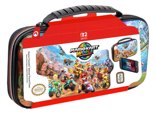 Estuche De Viaje Deluxe Mario Kart World Para Nintendo Switch 2