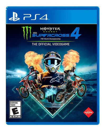 Monster Energy Supercross 4 - Ps4 Físico - Sniper