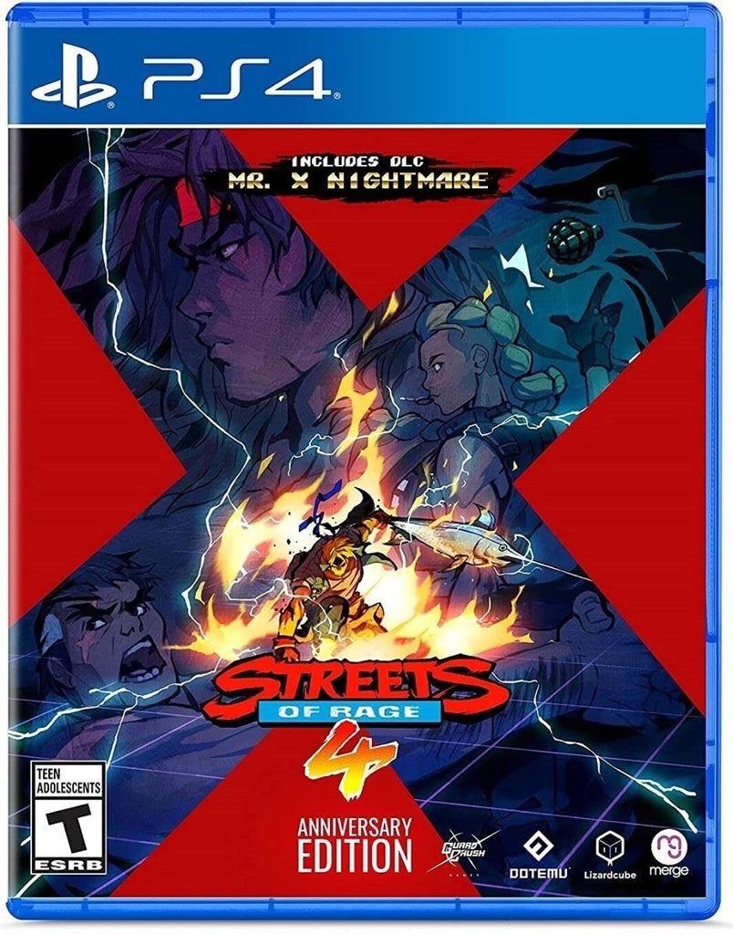 Streets Of Rage 4 Anniversary Edition - Ps4 Físico - Sniper