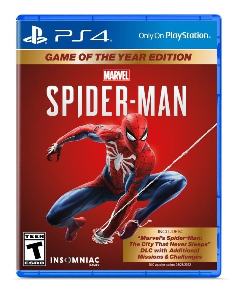 Spiderman Game Of The Year Edition - Juego Fisico Ps4
