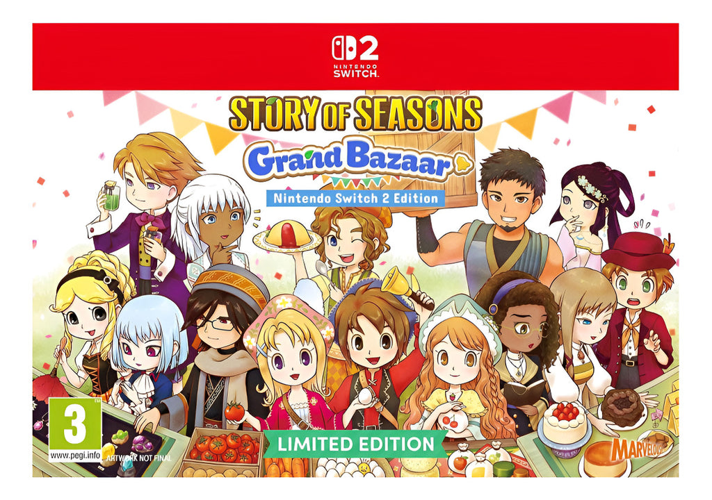 Story Of Seasons: Grand Bazaar - Limited Edition /switch 2