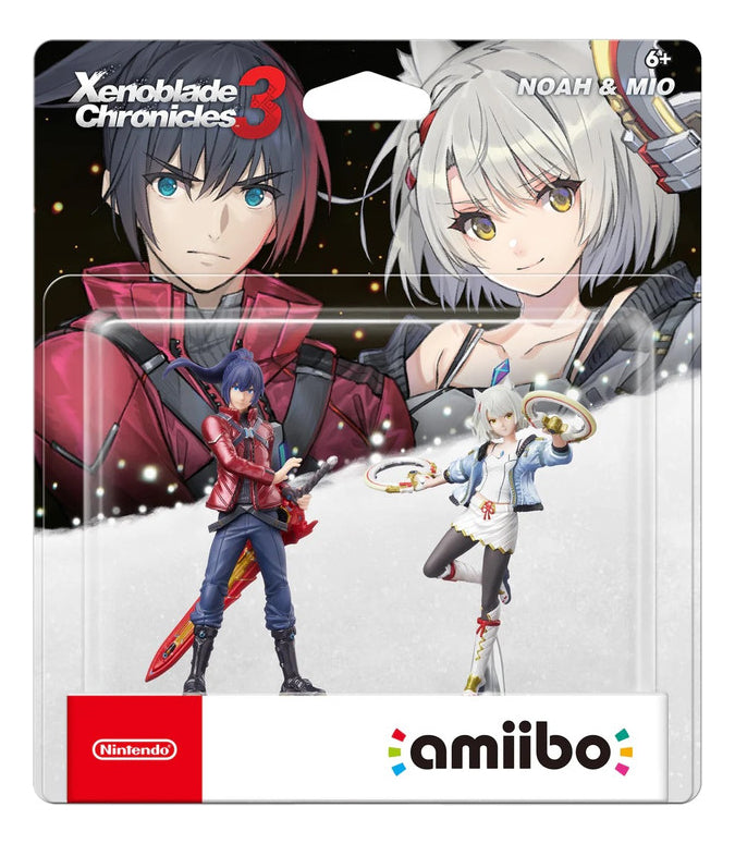 Figura Amiibo Noah & Mio - Xenoblade Chronicles 3 - Sniper