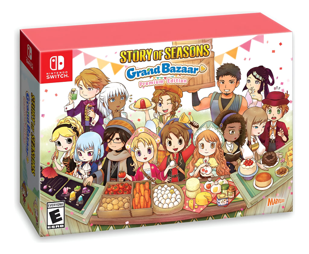 Story Of Seasons Grand Bazaar Premium Edition Ninten. Switch