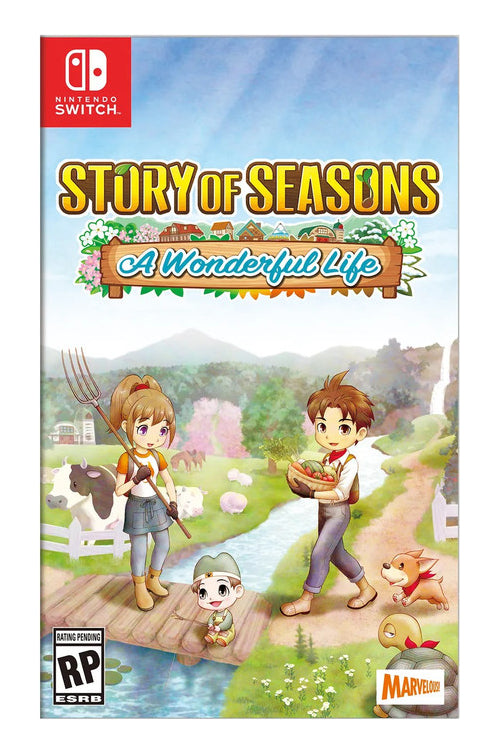 Story Of Seasons A Wonderful Life - Switch Físico - Sniper