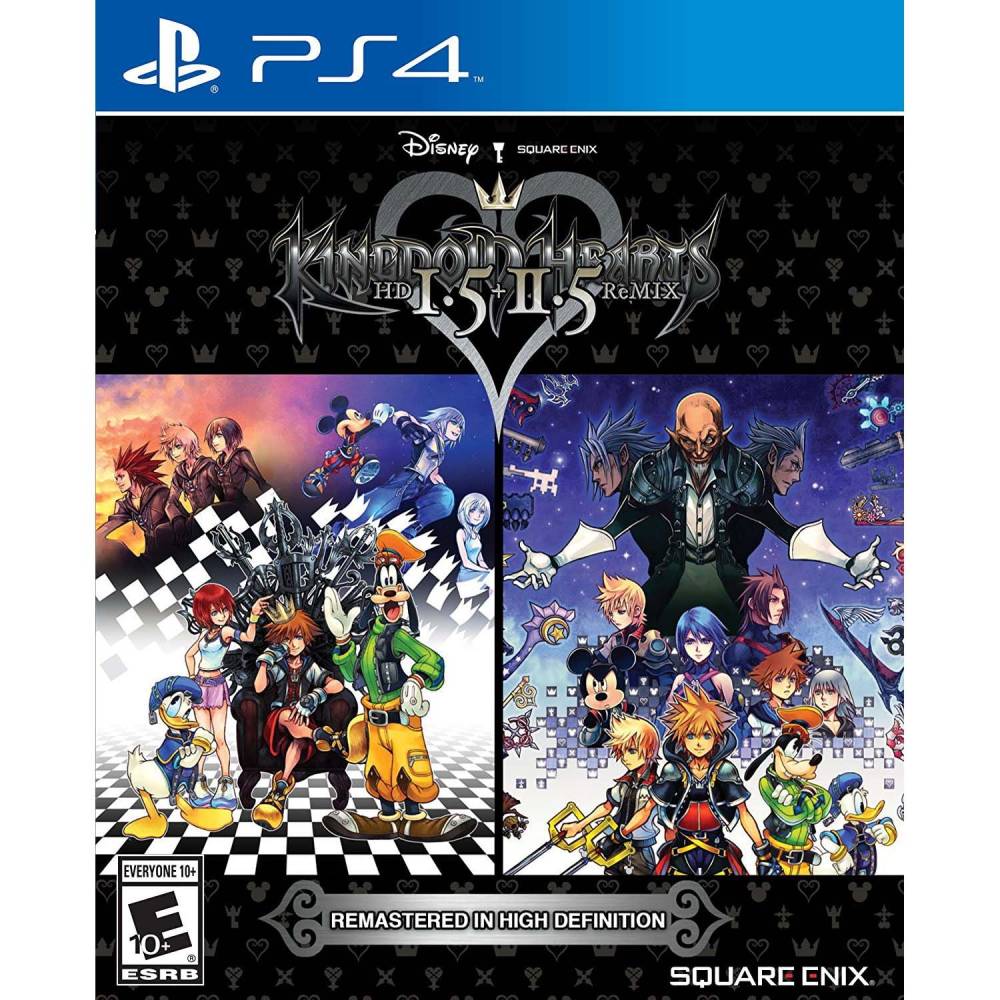 Kingdom Hearts Hd 1.5 + 2.5 Remix - Juego Físico Ps4