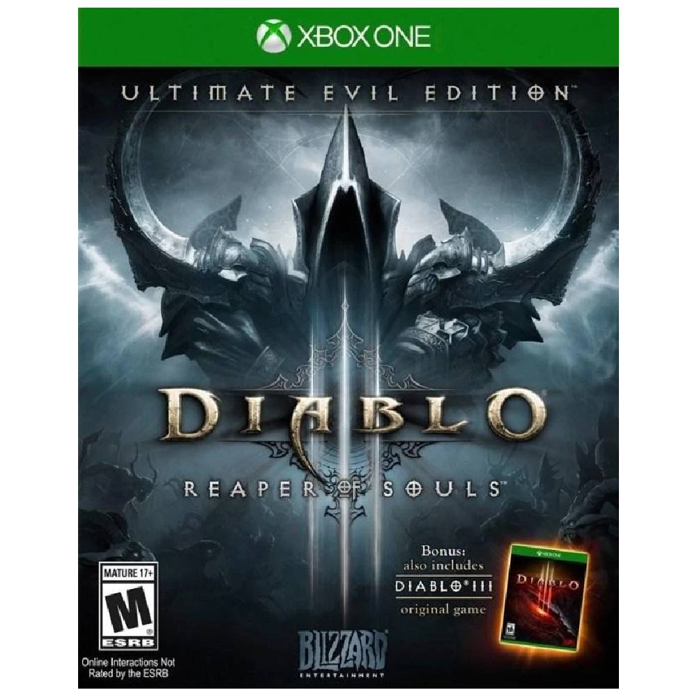 Diablo 3 III: Reaper of Souls Ultimate Evil Ed. - Xbox One