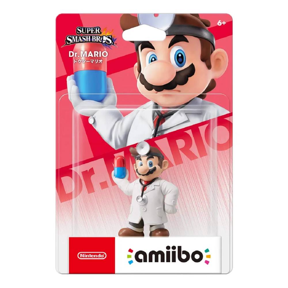 Figura Nintendo Amiibo Dr. Mario - Smash Bros - Sniper