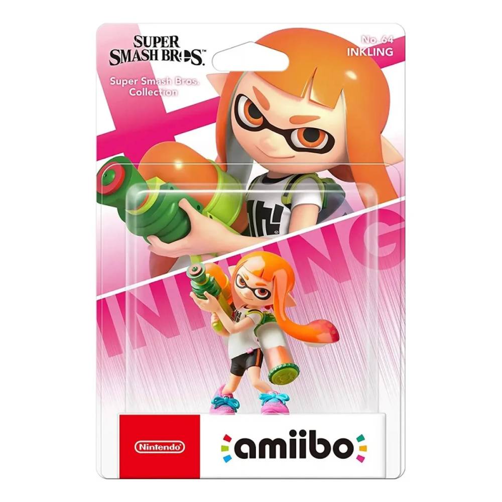 Figura Amiibo Inkling Girl - Super Smash Bros - Sniper