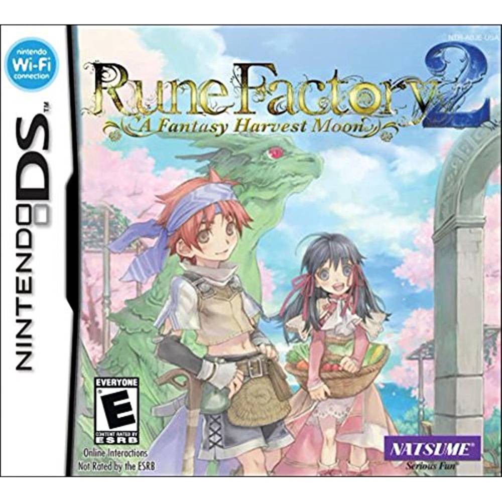 Rune Factory 2 A Fantasy Harvest Moon - Nds Físico - Sniper
