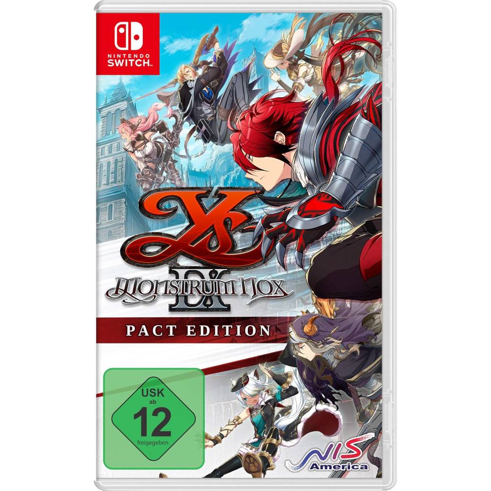 Ys IX: Monstrum Nox - Pact Ed Deluxe - EU - Nintendo Switch