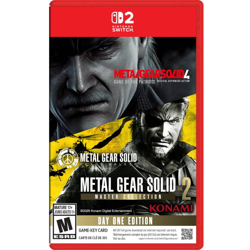 METAL GEAR SOLID: MASTER COLLECTION VOL.2 DAY ONE ED - NSW2