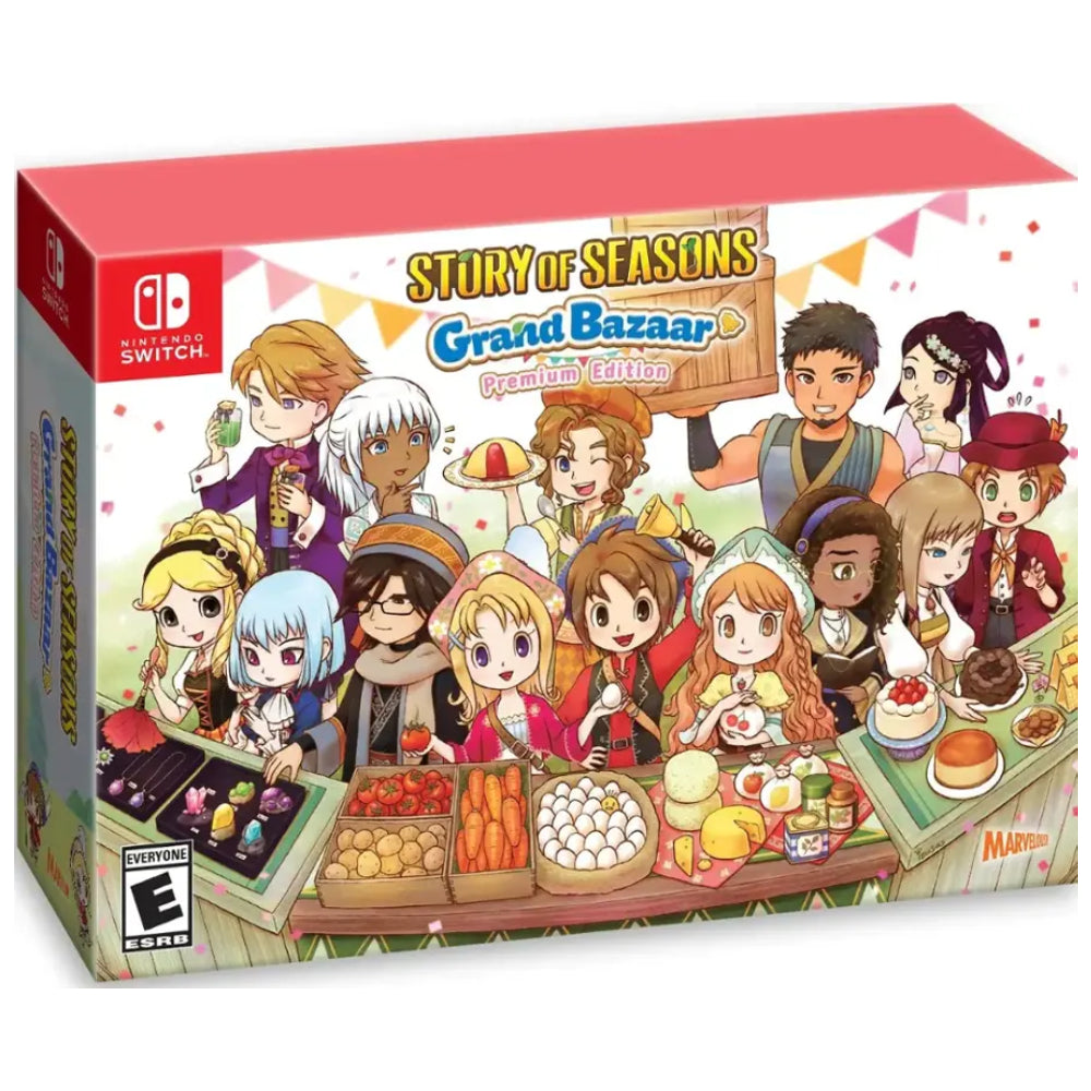 Story of Seasons Grand Bazaar Premium Edition Switch - SniperCL