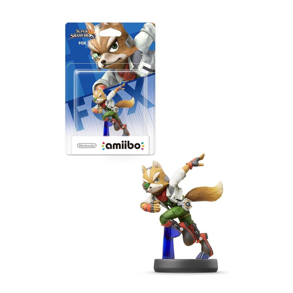 Figura Nintendo Amiibo Fox - Super Smash Bros - Sniper