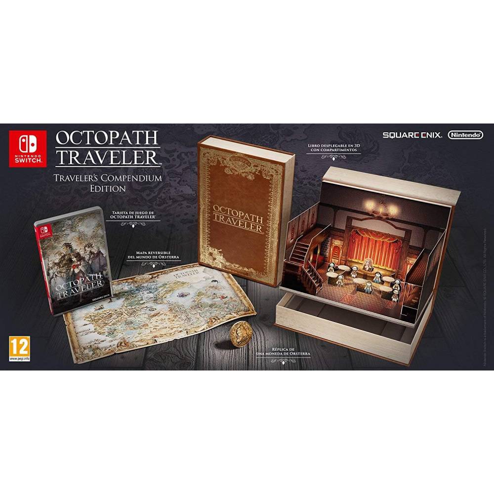 Octopath Traveler Compendium Edition - Juego Físico Switch
