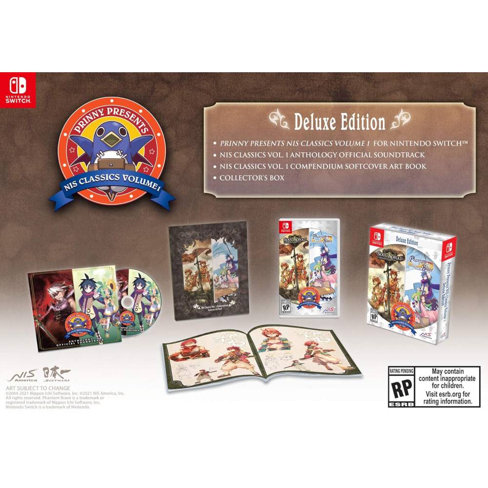 Prinny Presents Nis Classics Vol 1 - Switch Físico - Sniper
