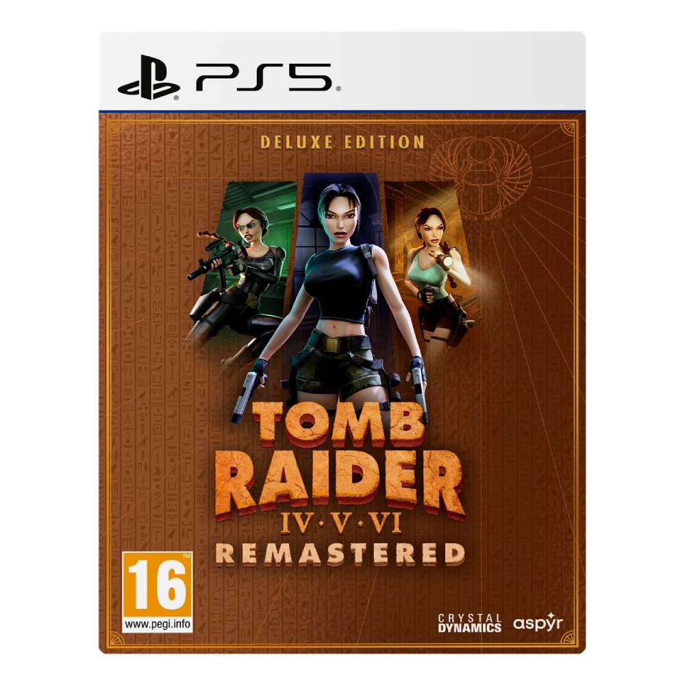 Tomb Raider IV-VI Remastered Starring Lara Croft Deluxe Edition - PS5