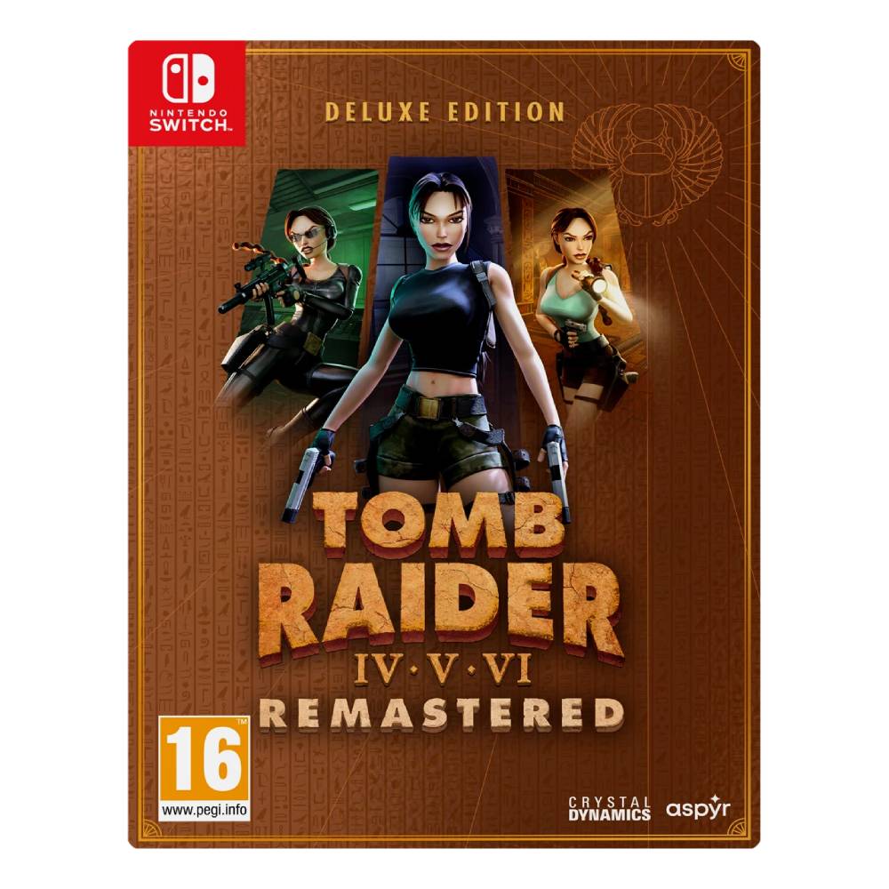 Tomb Raider IV-VI Remastered Starring Lara Croft Deluxe Edition - Switch