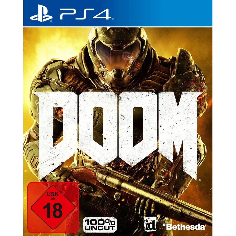 Doom Version Europea - Juego Físico Ps4 - Sniper Game
