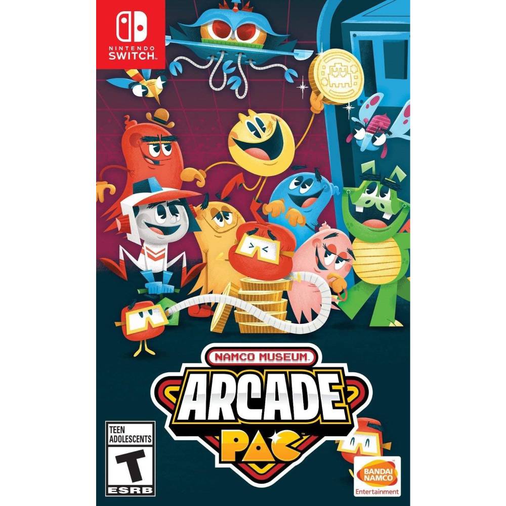 Namco Museum Arcade Pac - Switch Juego Físico - Sniper Game